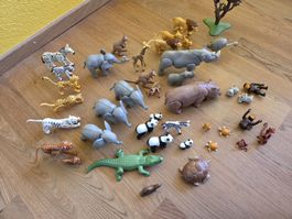 Playmobil Tierpaket Safari & Dschungel – viele Tiere mit Zub