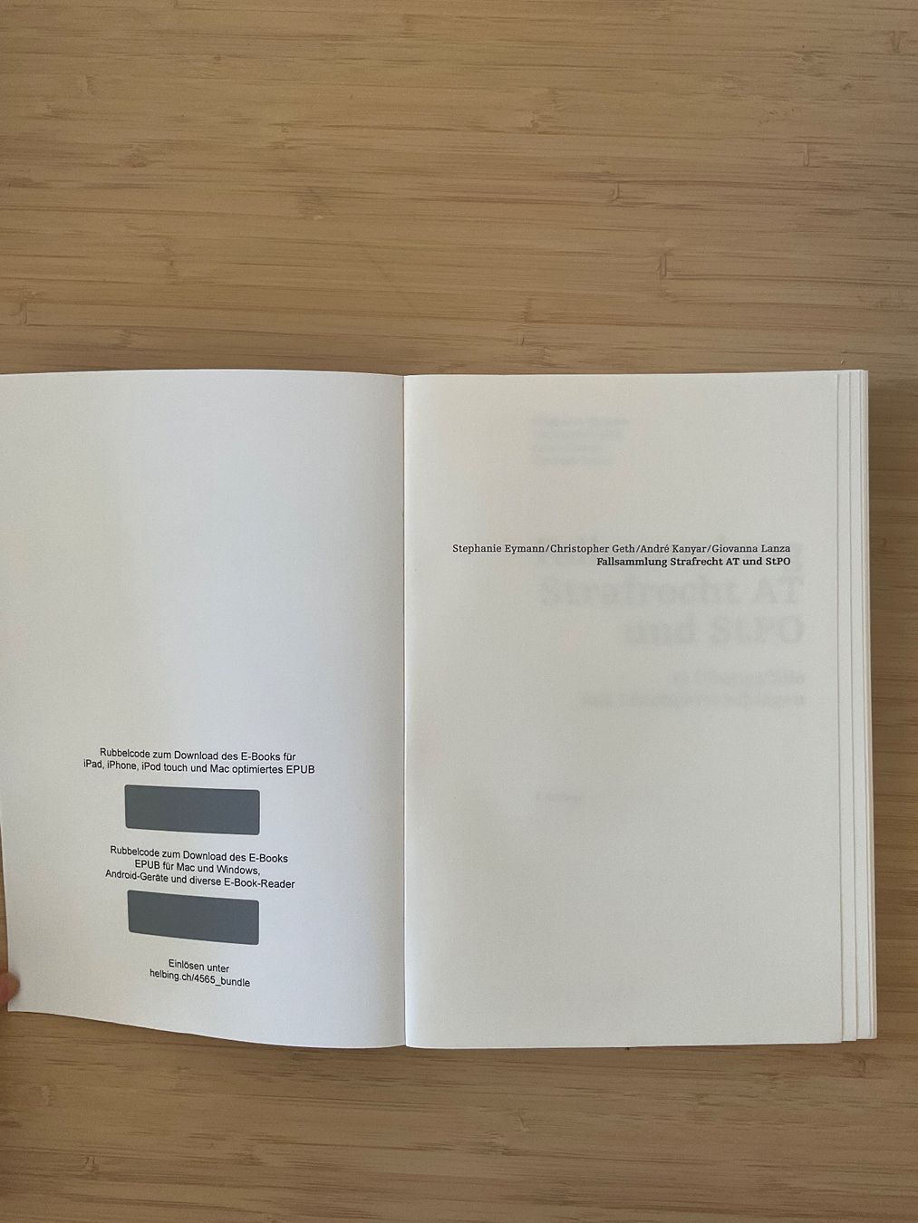 Libri: Fallsammlung Strafrecht AT und StPO – Usato da Bottmingen venduto da cho_m7fq 1
