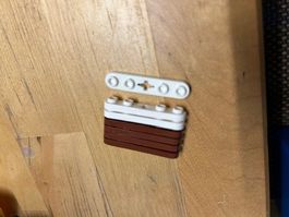 LEGO 7x Gelenkverbinder 1x5 (32124)