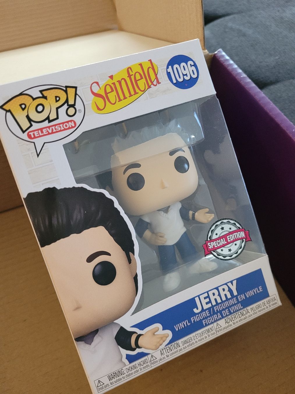 Funko Figuren: POP Figur von Jerry Seinfeld – Neu und originalverpackt aus Oftringen von Minka012