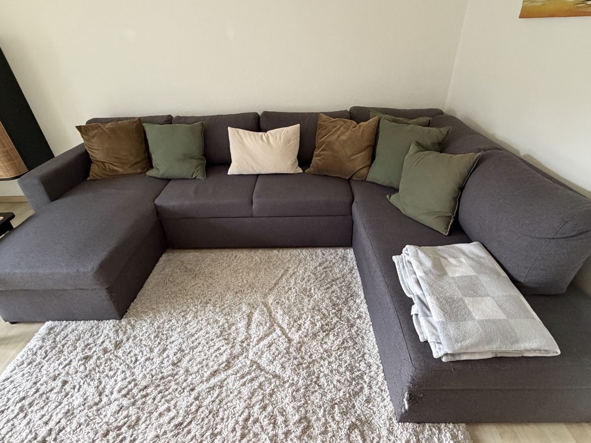 Jysk Sofas: Schlafsofa | dunkelgrau – D'occasion à Meilen par itssunny