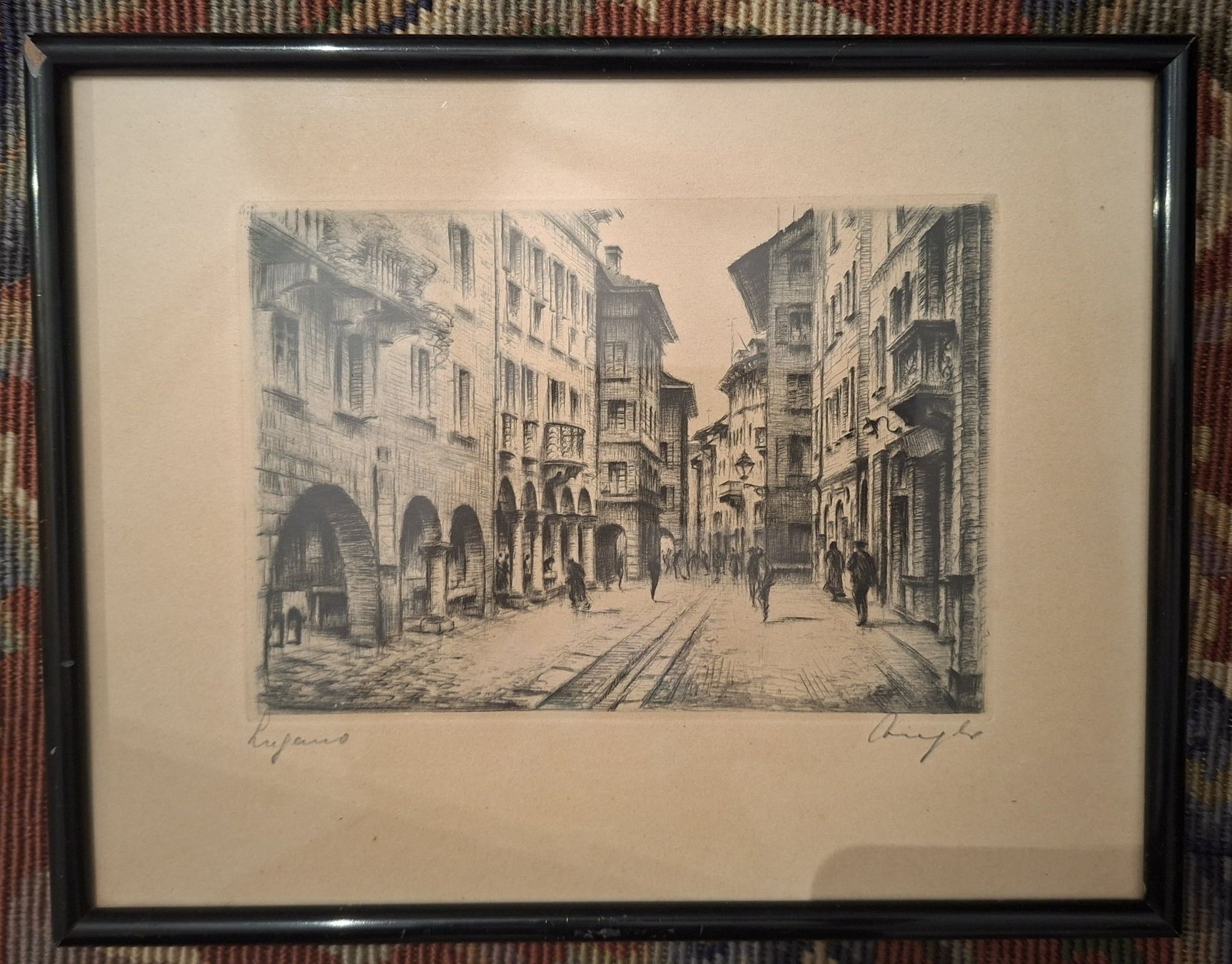 Incisioni: Stich von Lugano Stadt – Usato da Weiningen ZH venduto da nic_5lqm 1
