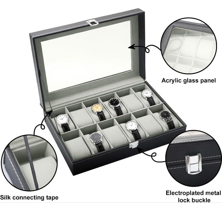 Uhrenboxen: Uhrenbox mit 12 Fächern – Neu und originalverpackt aus Geneve von Titi2008 4