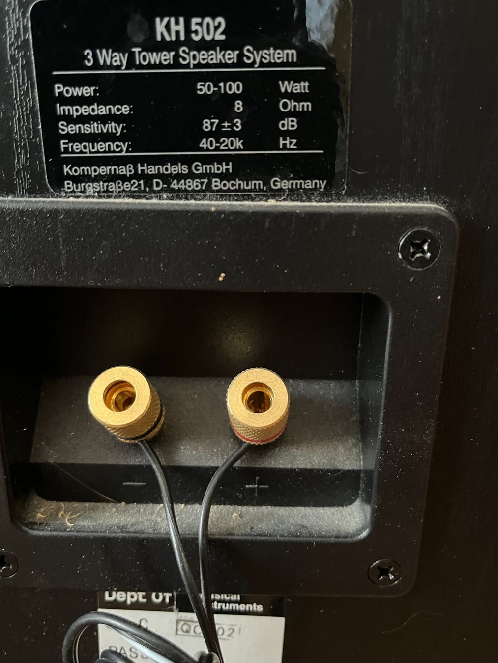 Casse acustiche: Standlautsprecher KH 502 – Usato da Zürich venduto da smookless 1