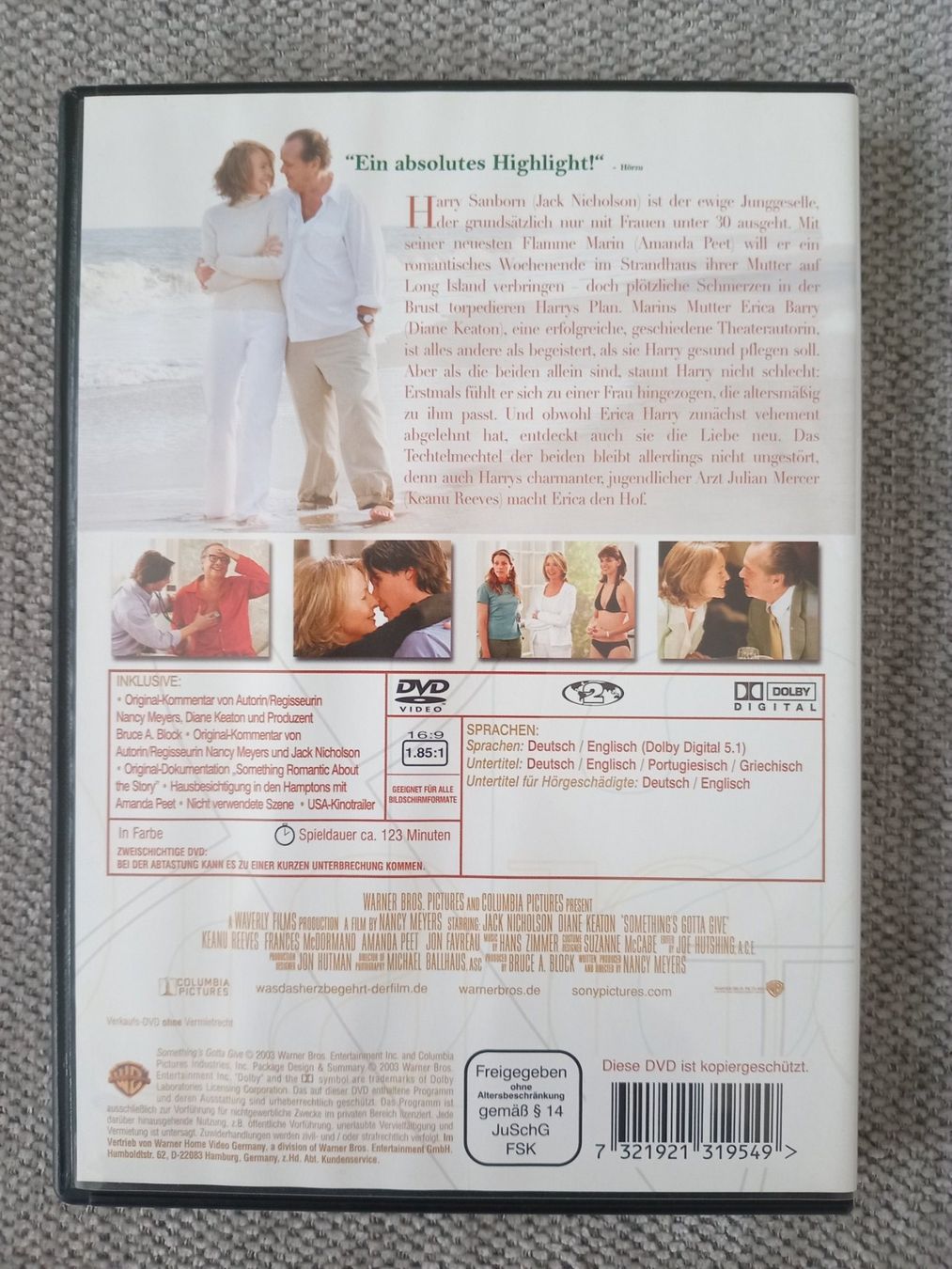 Alle DVDs: WAS DAS HERZ BEGEHRT – Gebraucht aus Zollikofen von jde_72zf 1