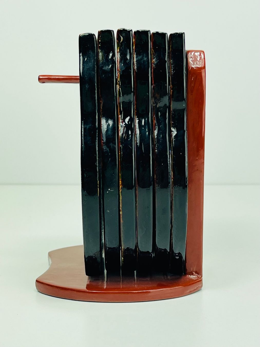 Sottobicchieri: 6 Teetassen-Untersetzer Set Chinesische Lackkunst – Usato da Zürich venduto da Arche_Brockenhaus 2