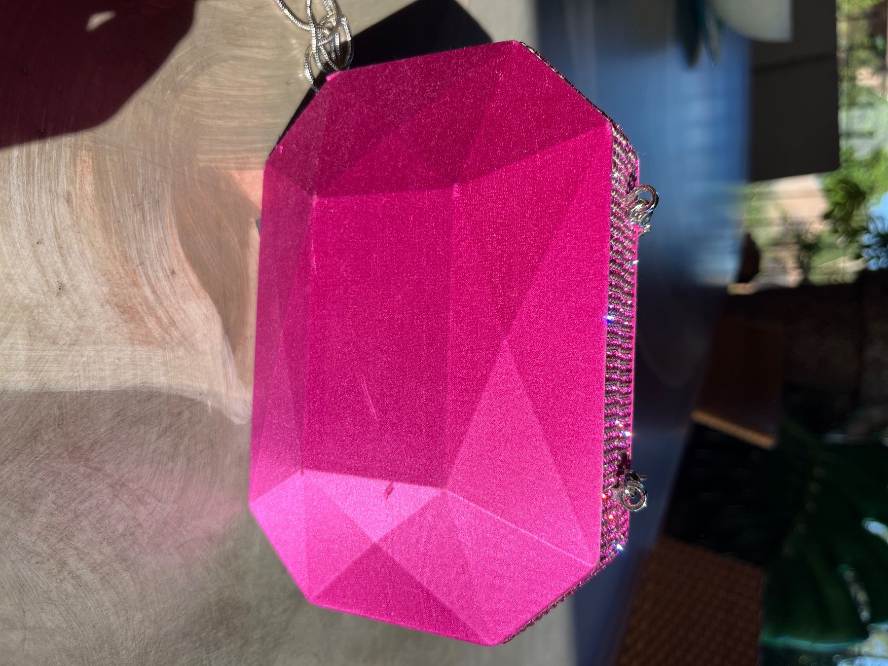 Swarovski Borse da donna: Swarovski pink Satin – Usato da Saanen venduto da SoniaMichaela 4