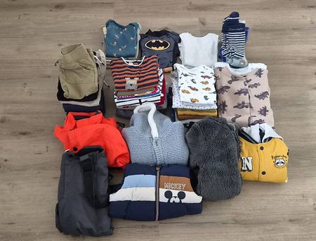 Top Winterkleiderpaket für Jungs in Grösse 80