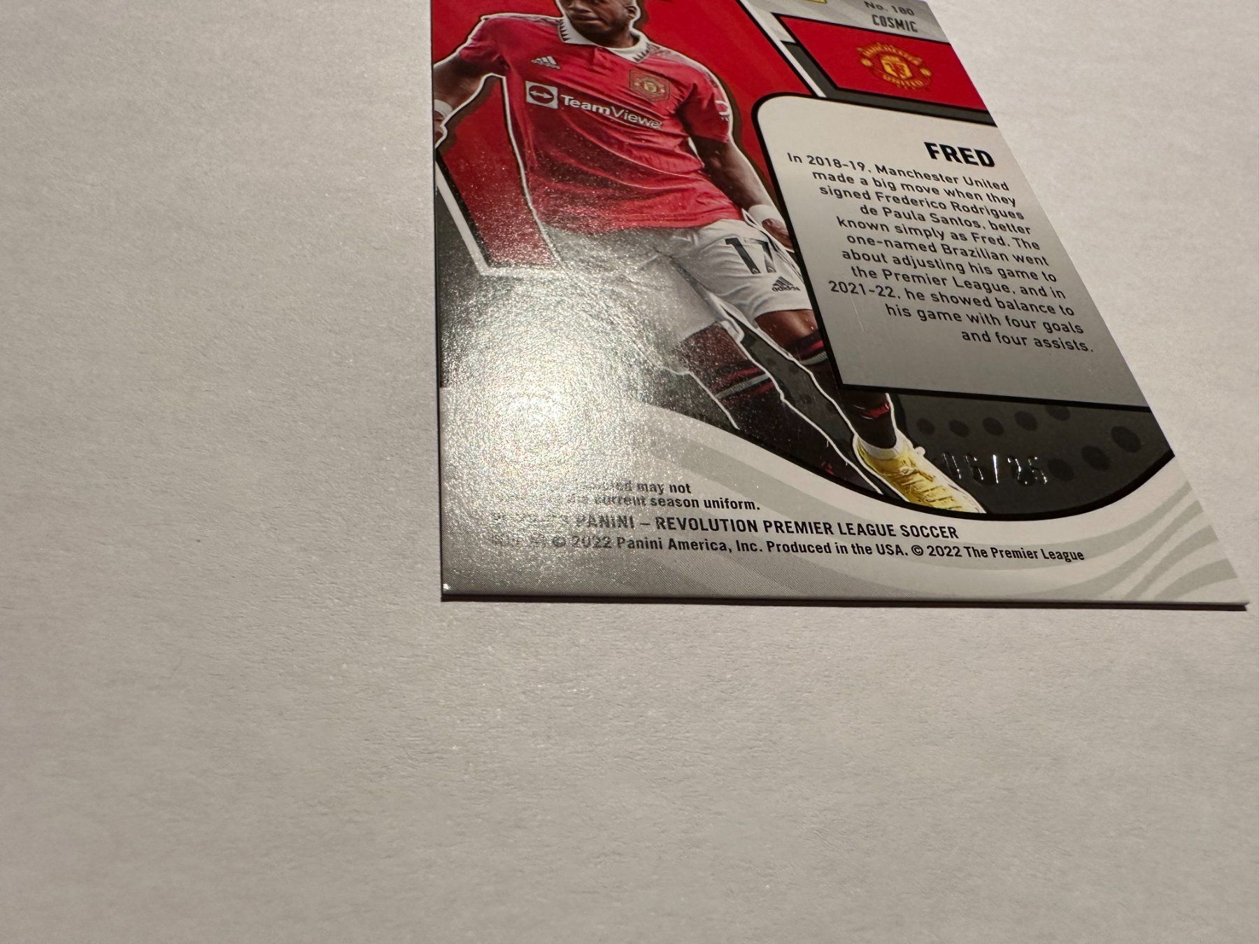 Panini Carte collezionabili: 2022 Panini Revolution Fred /25 – Usato da Hagendorn venduto da Pokecollectorch 5