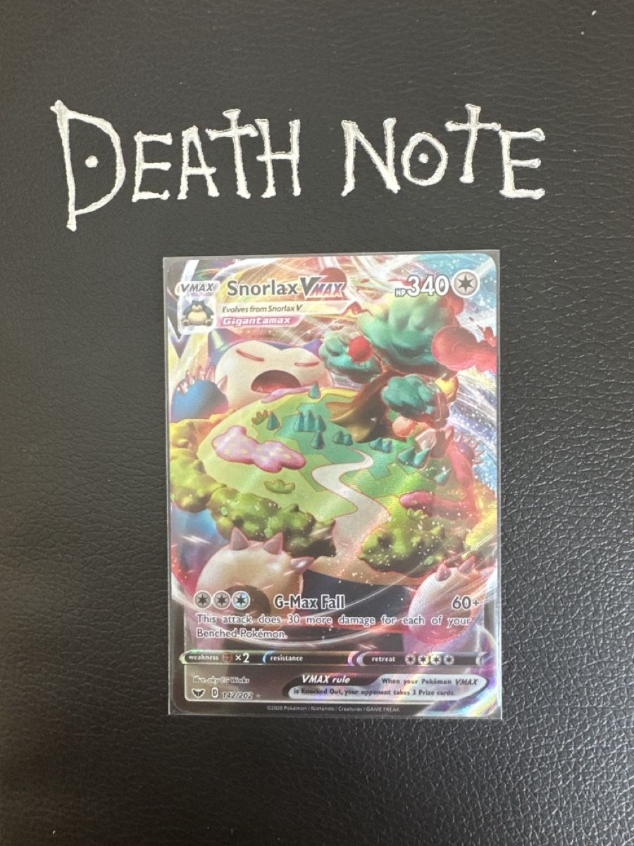 Pokémon Carte collezionabili: Snorlax Vmax SwSh base set (Played) – Usato da Wabern venduto da Mauzao_TCG