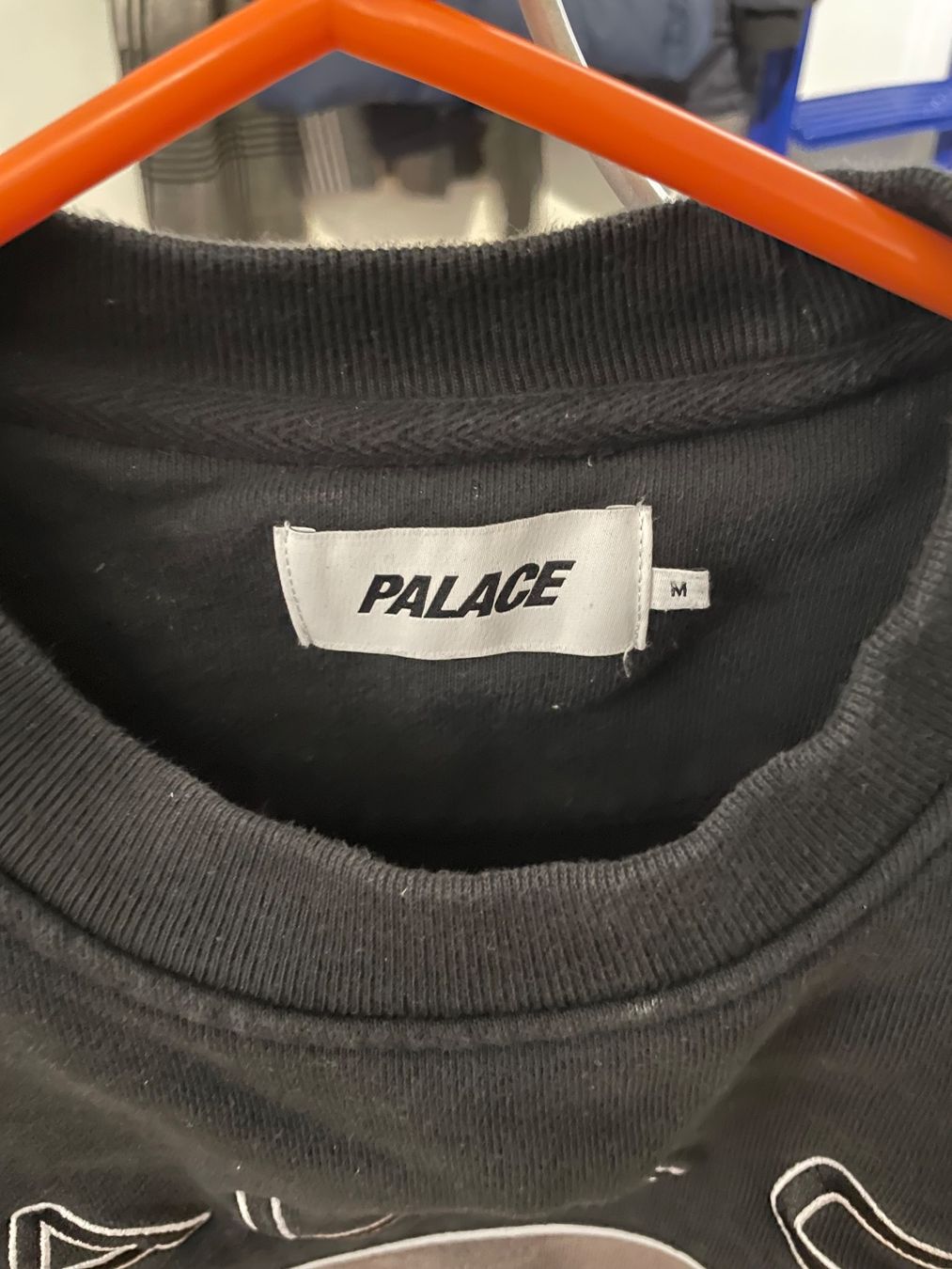 Palace Maglioni & Felpe: PALACE 2 TONE ARCH CREW BLACK / GREY , Size M – Usato da Nyon venduto da vallon_p38 1