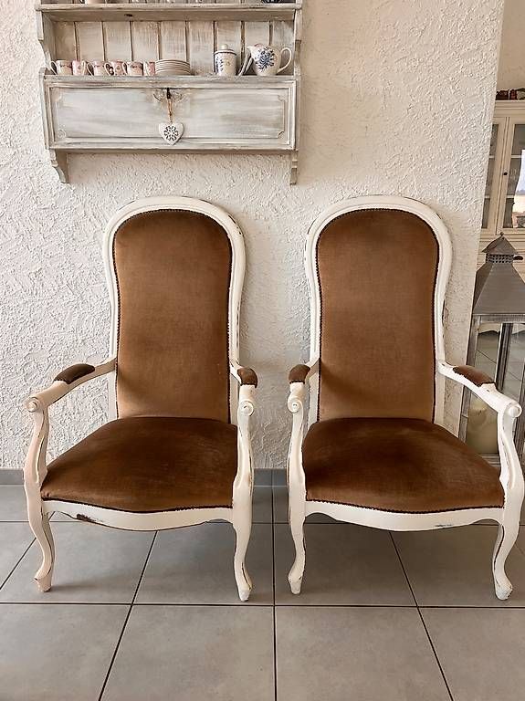Poltrone: 2 Sessel - restauriert und neu bezogen – Usato da Flüh venduto da TradeXpress