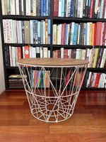 Ferm Living Wire Basket Table with Lid