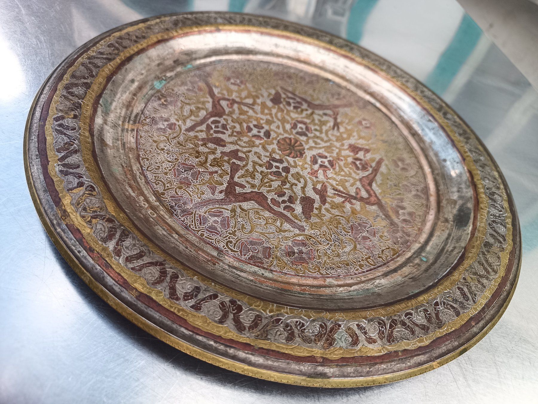 Tutte le decorazioni: Orientalischer Sammelteller Wandteller – Usato da Oberegg venduto da A-Z.Handel.Loehrer 1