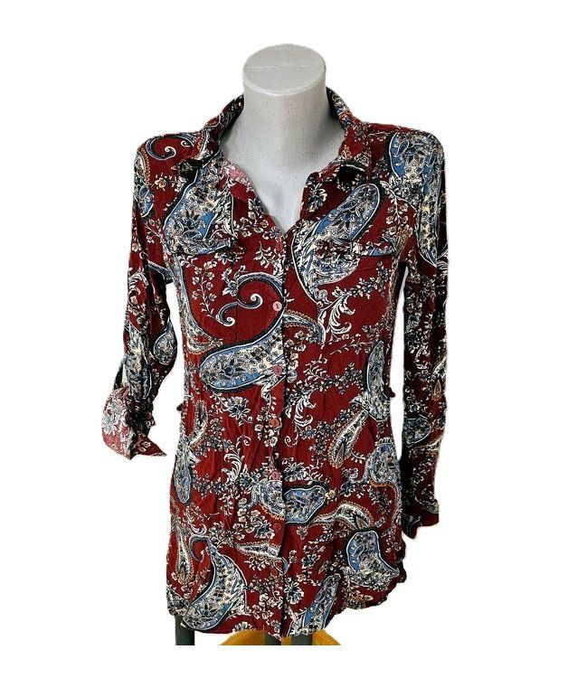 Camicette: Bluse Paisley Retro Boho Vintage Chic Gr. S – Usato da Füllinsdorf venduto da Sunnebliemli7 2