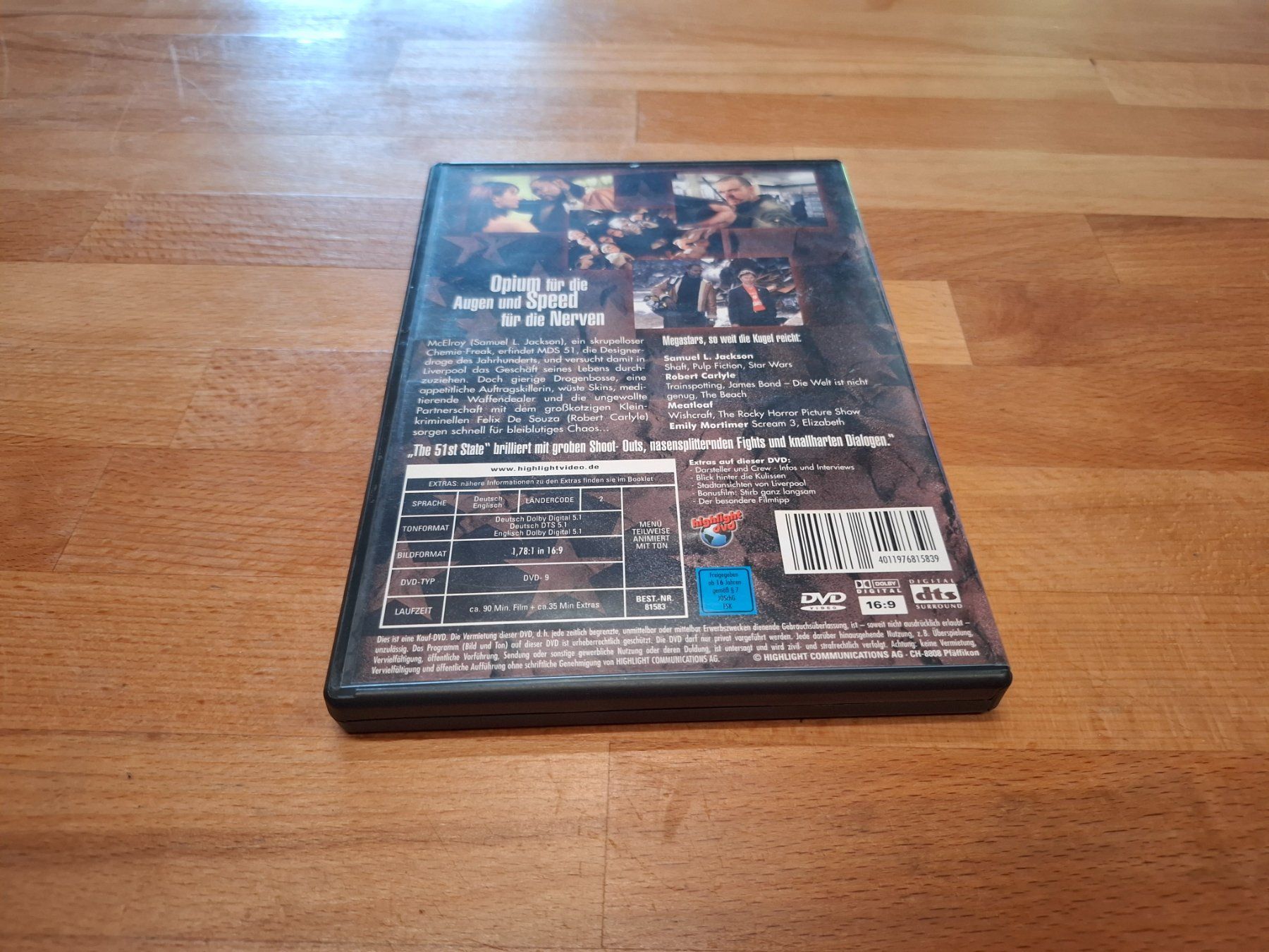 Tutti i DVDs: The 51st State – Usato da Signau venduto da mw91 2
