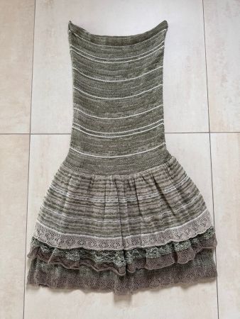 Rock Jupe Damen Gr.L von Mango stretch