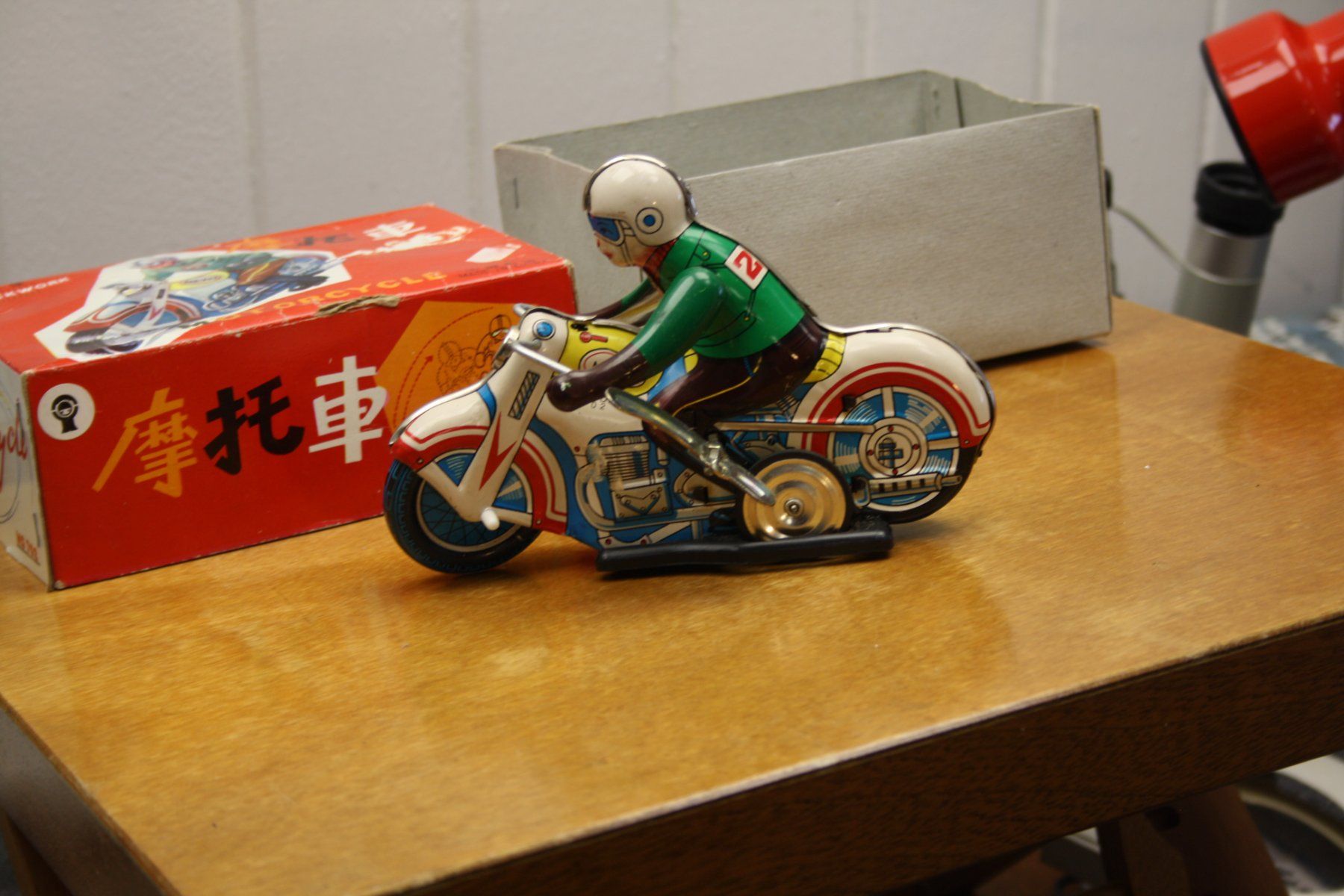 Spielzeuge: BLECH TÖFF MOTORRAD – Gebraucht aus Wauwil von Pneuedy 2