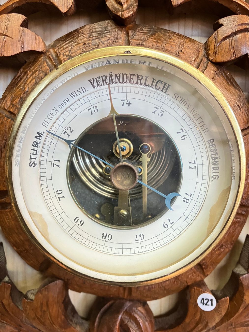 Altri elettrodomestici e apparecchi d’epoca: Antikes Barometer aus Brienz – Usato da Horw venduto da luzernicus 2