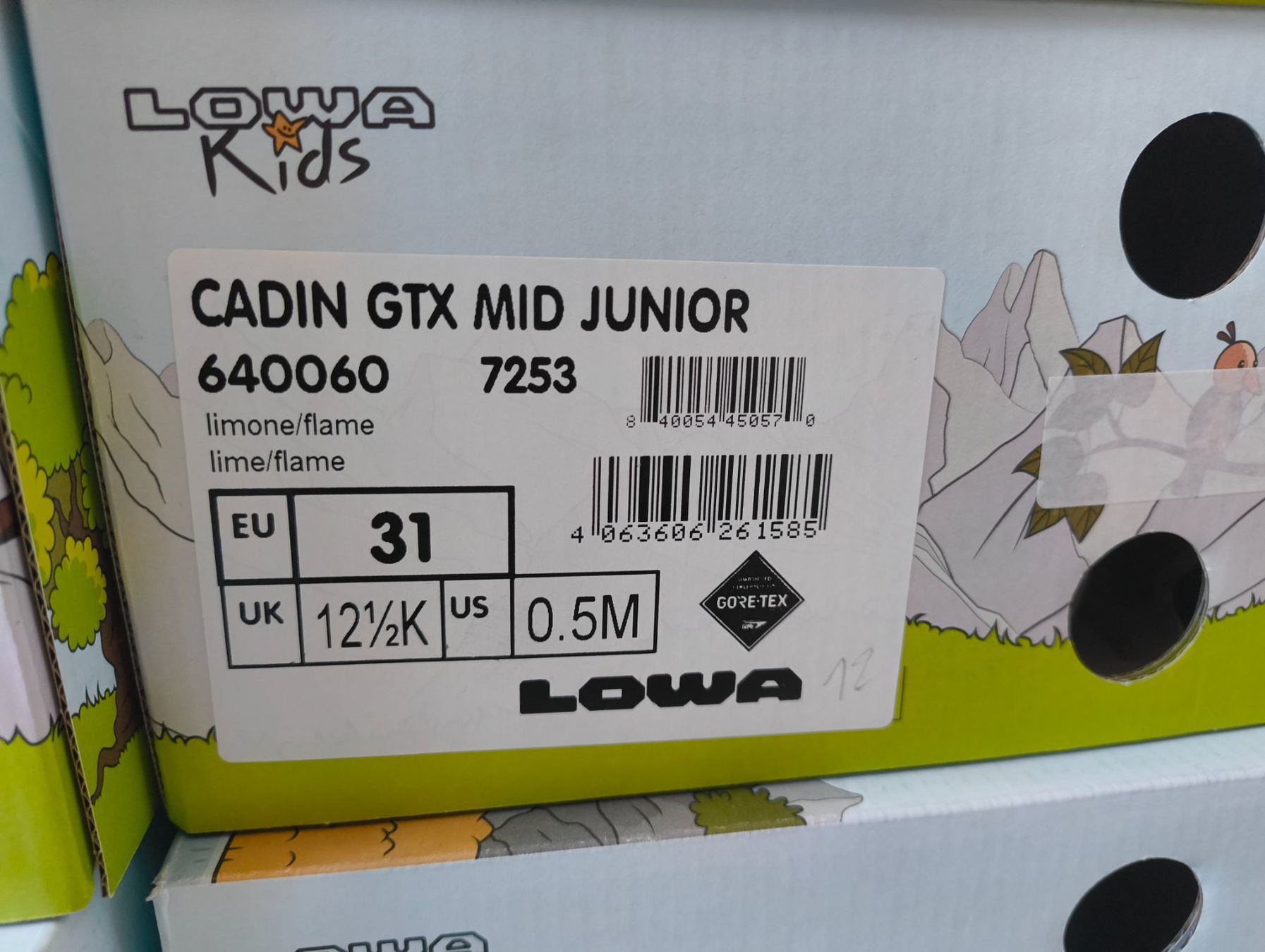 Lowa Scarpe per ragazzi: Lowa Wanderschuhe CADIN GTX MID JUNIOR Gr 31 – Nuovo e nell'imballaggio originale da Uitikon Waldegg venduto da PJLS1 4