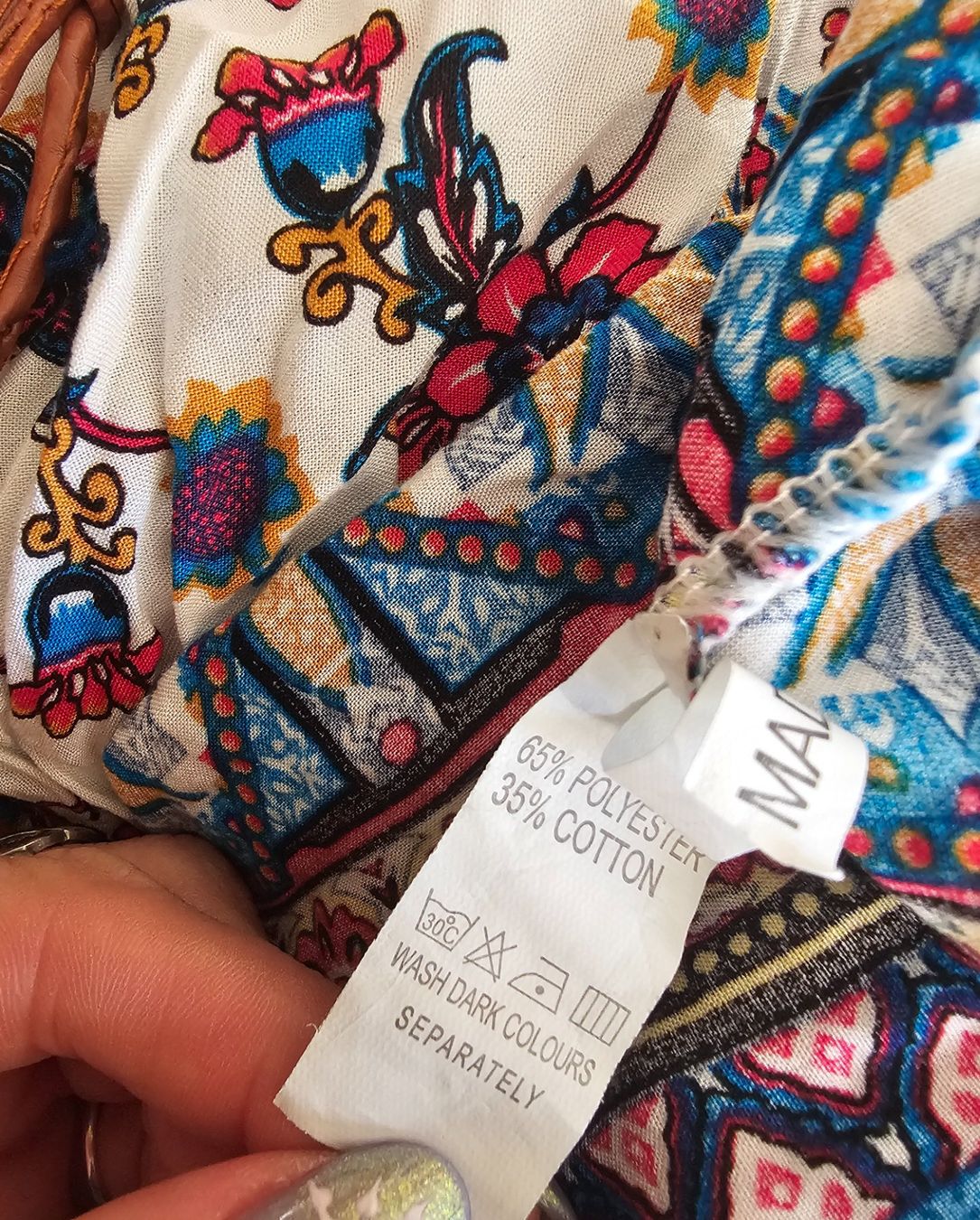 Top: lässiges Top Gr. 36 / 38 Hippie Boho Chic tailliert – Usato da Füllinsdorf venduto da Sunnebliemli7 3