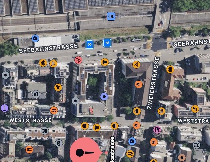 Kit di modellismo & Modellini statici: Zürich Seebahnstrasse, Architekturmodell, Gips – Usato da Laufenburg venduto da industrial-silence 2