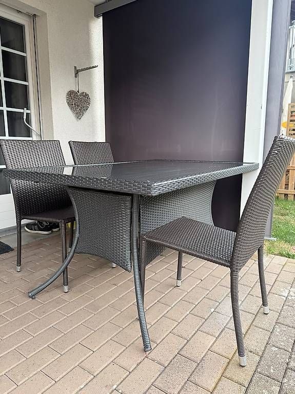 Tische: Gartentisch mit 3 Stühlen  – Gebraucht aus Scherz von isabelp01 1