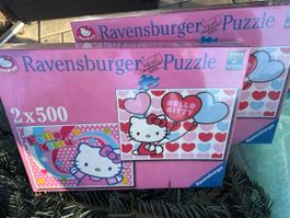 Ravensburger Puzzle: Original, Hello Kitty, 2x500 und 2x550