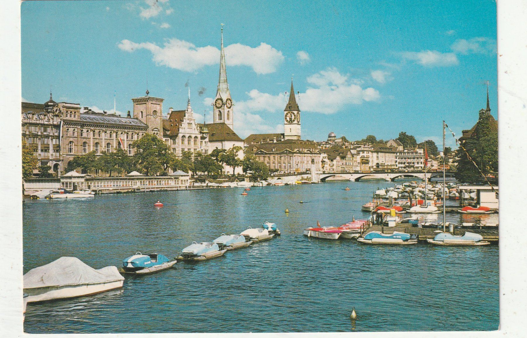 Cartoline postali: Zürich – Usato da Lumbrein venduto da made02