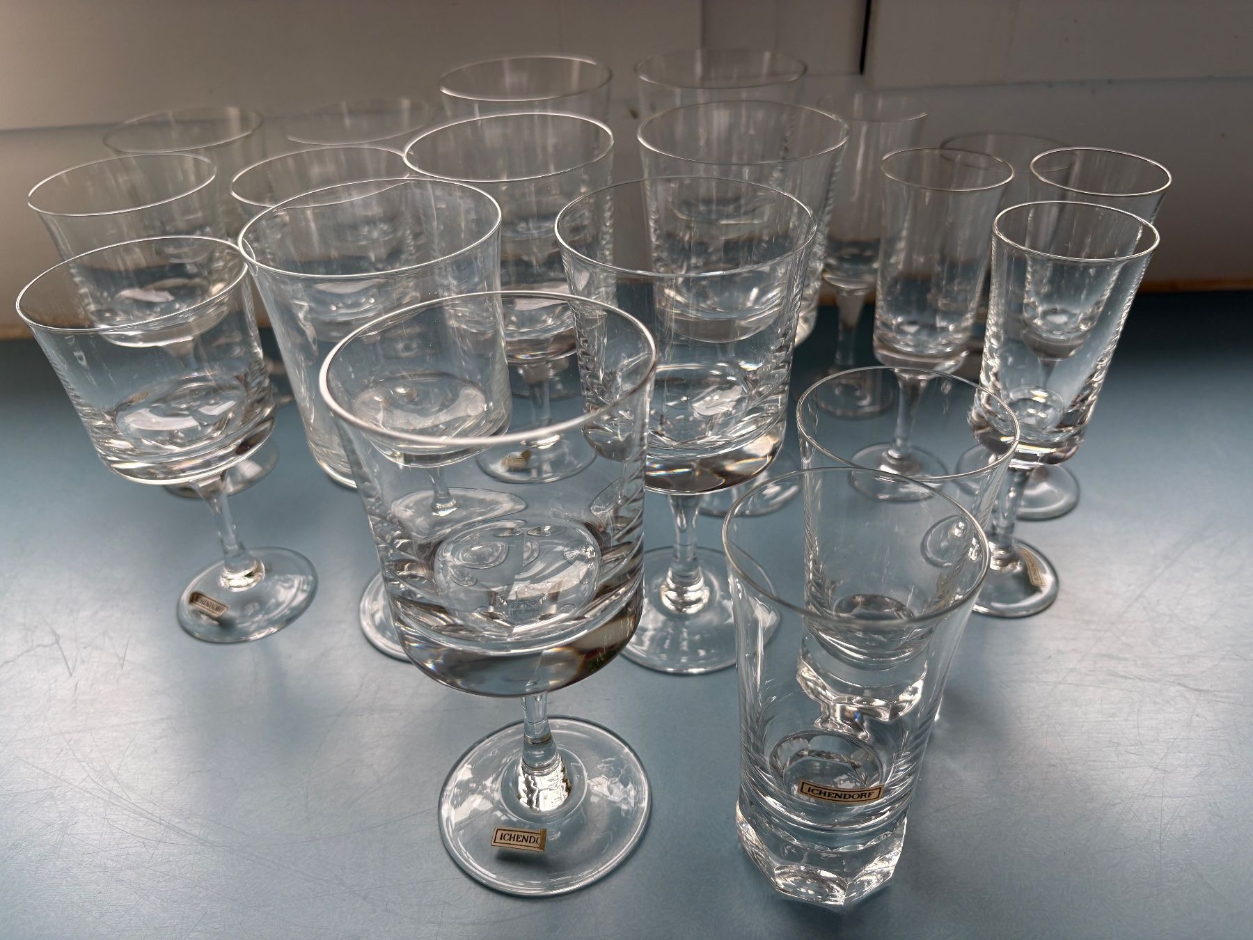 Bicchieri: Vintage Ichendorf Gläser Set – Usato da Regensdorf venduto da Nessi1974
