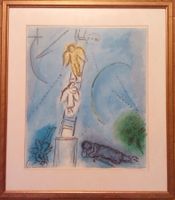 Marc Chagall – Jakobs Traum der Himmelsleiter Litho