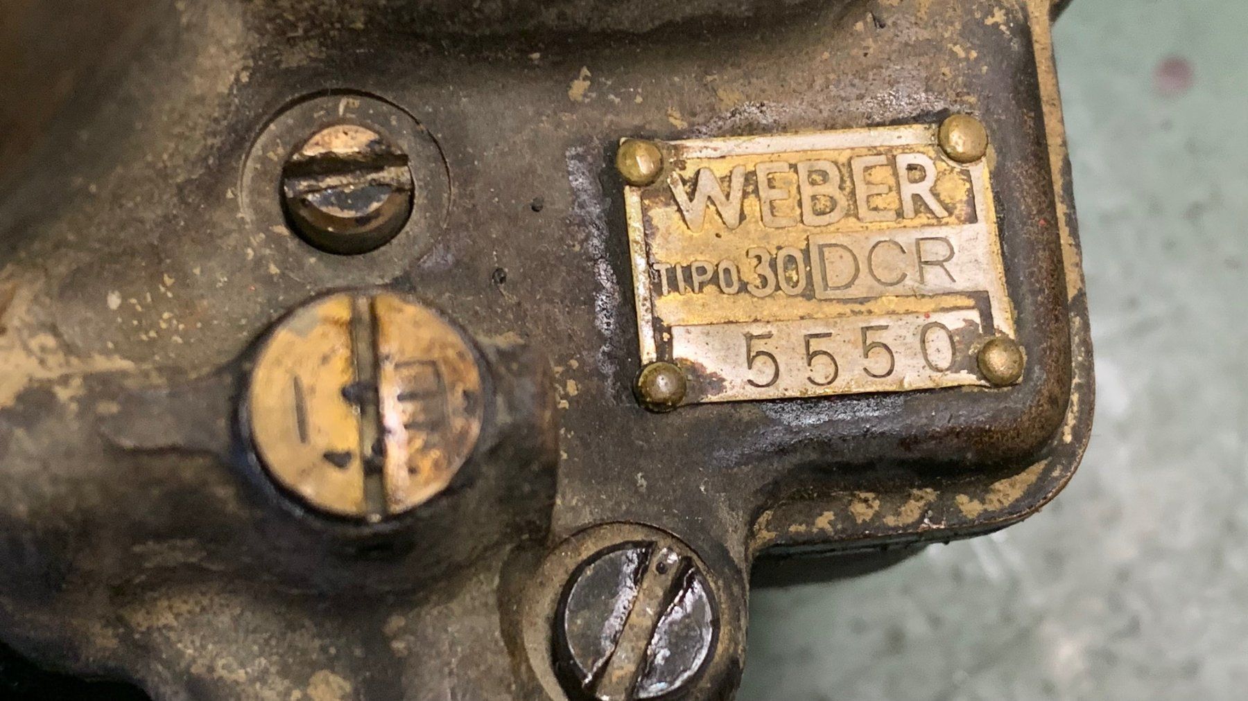 Alfa Romeo Tutti pezzi di ricambio auto: Vergaser Weber Tipo 30 DCR – Difettoso da Frutigen venduto da Gehrihorn 6