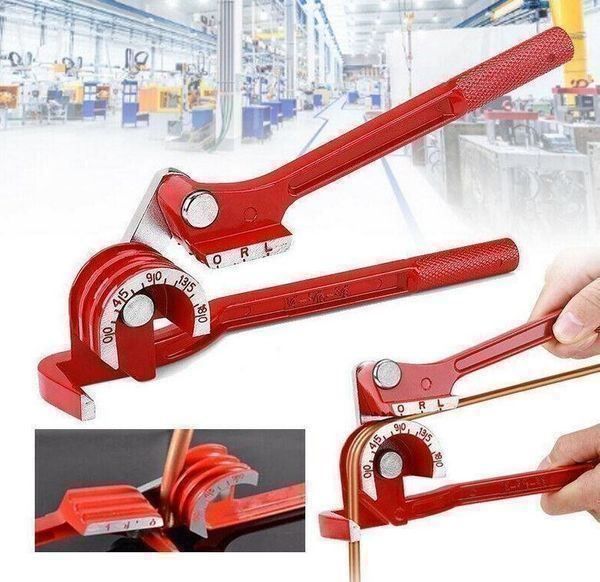 Pince à Cintrer Triple Pour Tubes Cuivre 6-8-10 Mm - Outil Plomberie Professionnel Et Bricolage
