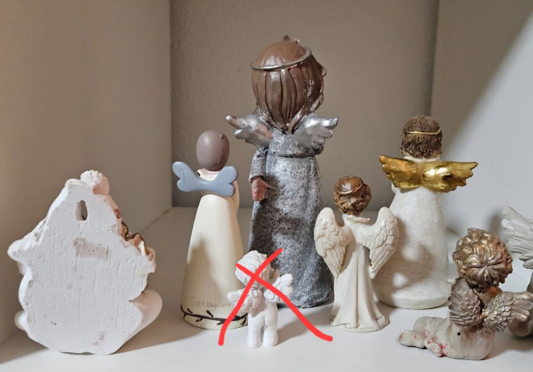 Statuette: Engel-Figuren 6 Stück – Usato da Horw venduto da Zedy01 3