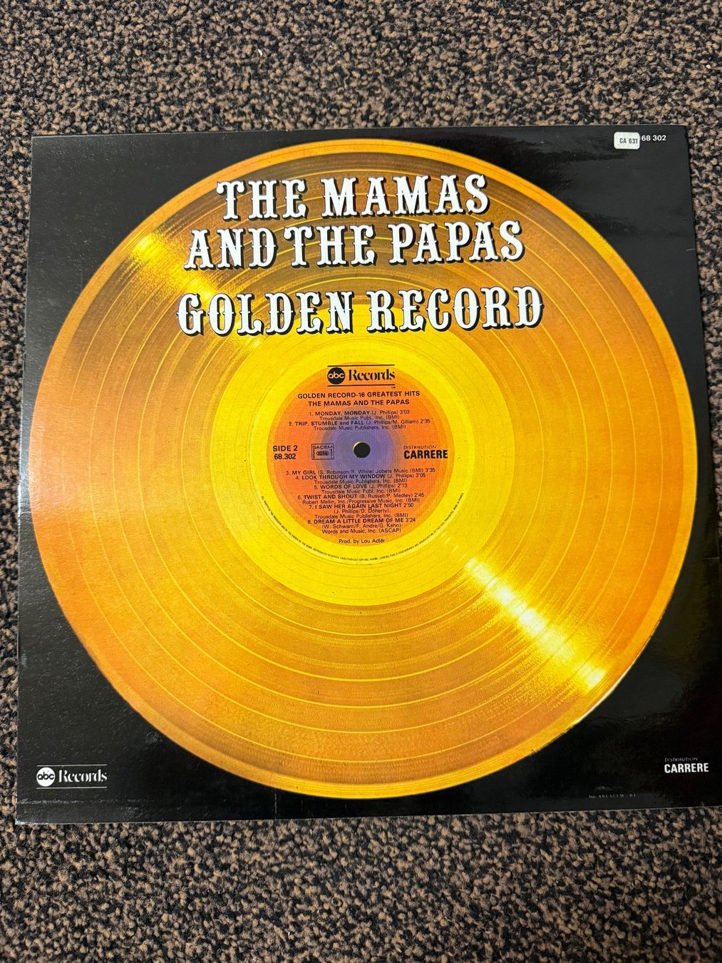 Dischi in vinile: Schallplatte / Mamas & Papas / Golden Record – Usato da Freidorf TG venduto da sarotiko