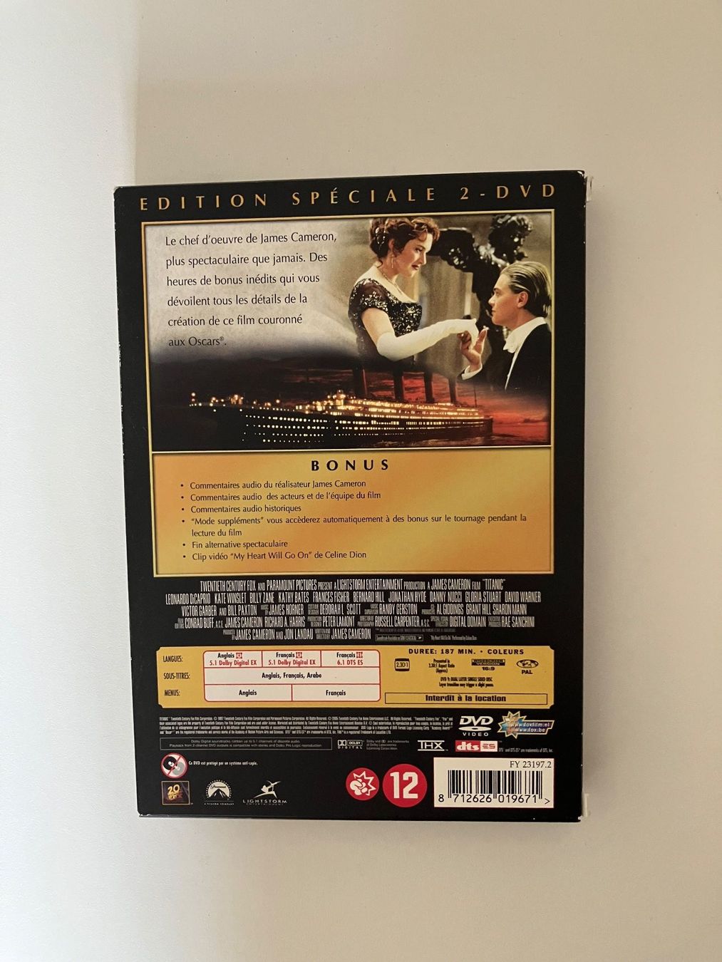 Tous les DVDs: DVD - Titanic – D'occasion à Renens VD par m27_y26 1