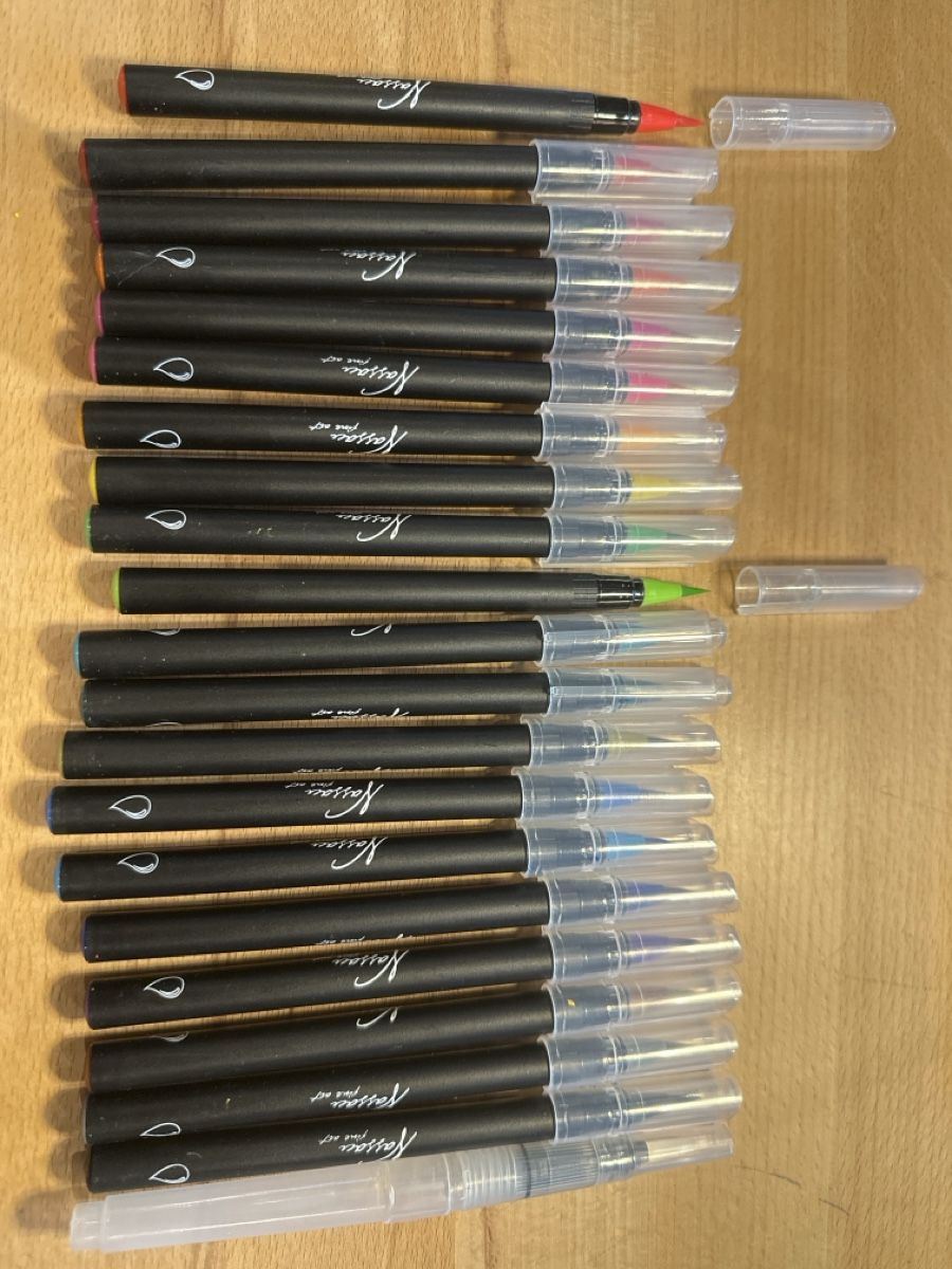 Stylos & Marker: Stifte Set mit Etui diverses Markensortiment gebraucht – Neuf (Voir description) à Brienz BE par Alpenregion 1