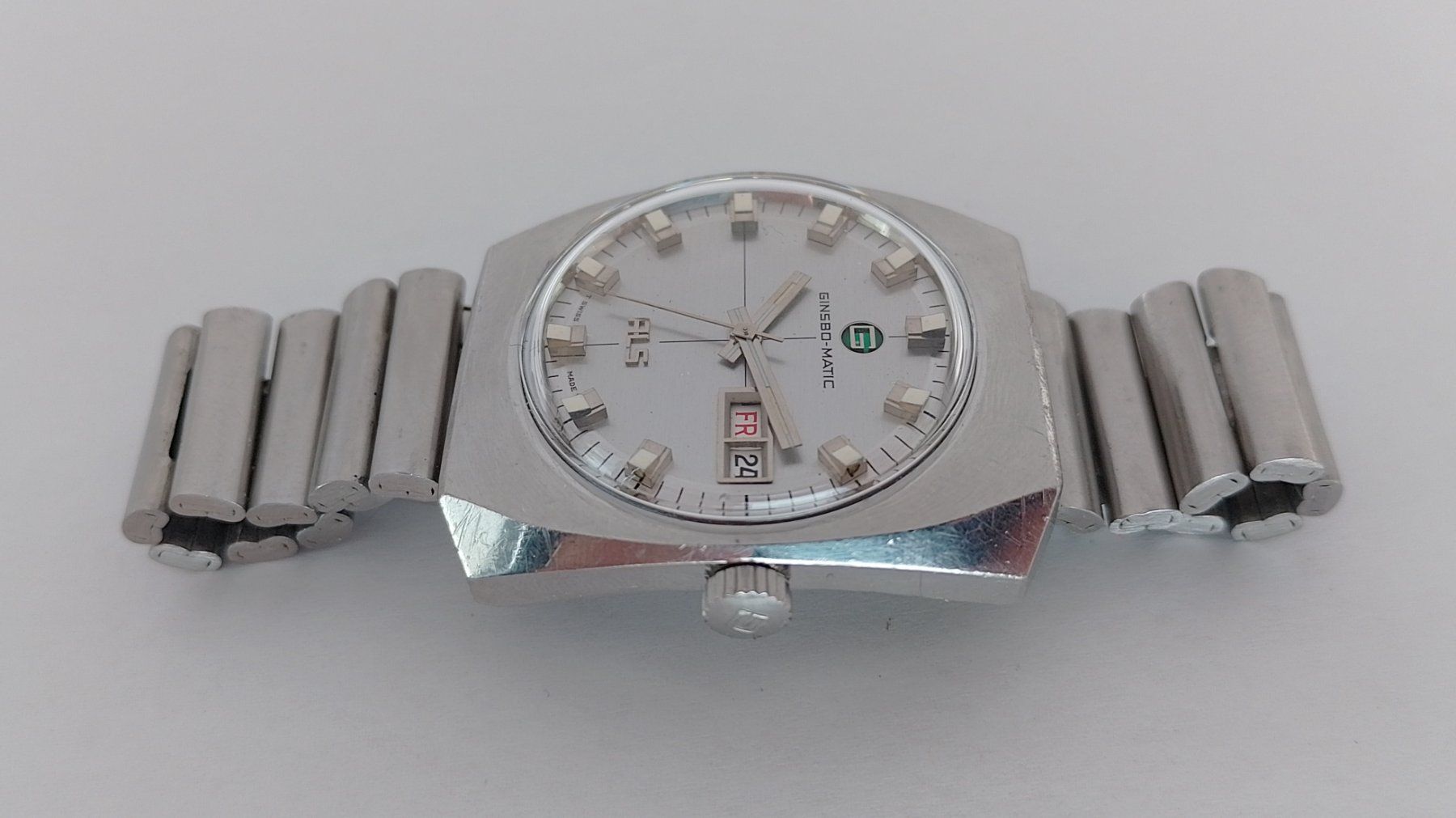 Ginsbo Watch Co Uhren: Ginsbo-Matic "ALS" Automatic 1970er Herrenarmbanduhr – Gebraucht aus Basel von Givens_Watches 2
