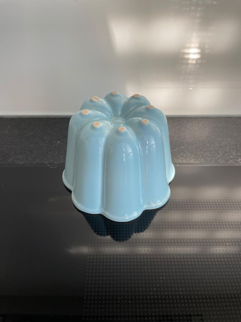Rössler Teglie da forno: 1x blaue seltene Rössler Pudding Form - Top Zustand – Usato da Reinach BL venduto da pinusmugo 2