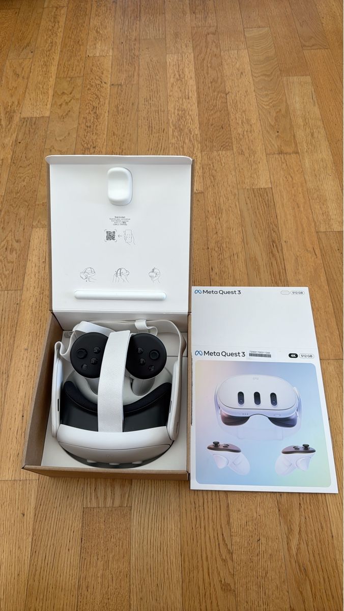 Meta Casco VR: Meta Quest 3 VR Headset mit Garantie – Nuovo (secondo la descrizione) da Wettingen venduto da lutenus