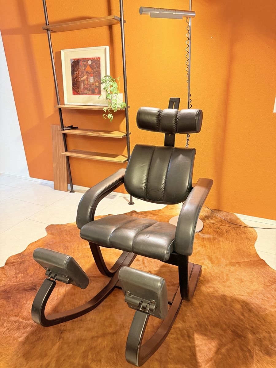 Stokke Sessel: Original Duo Balans Designer-Sessel von Peter Opsvik – Gebraucht aus Grenchen von Nur_2540 4