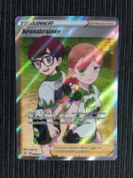 Pokemon Arenatrainer Shining Fates near Mint deutsch