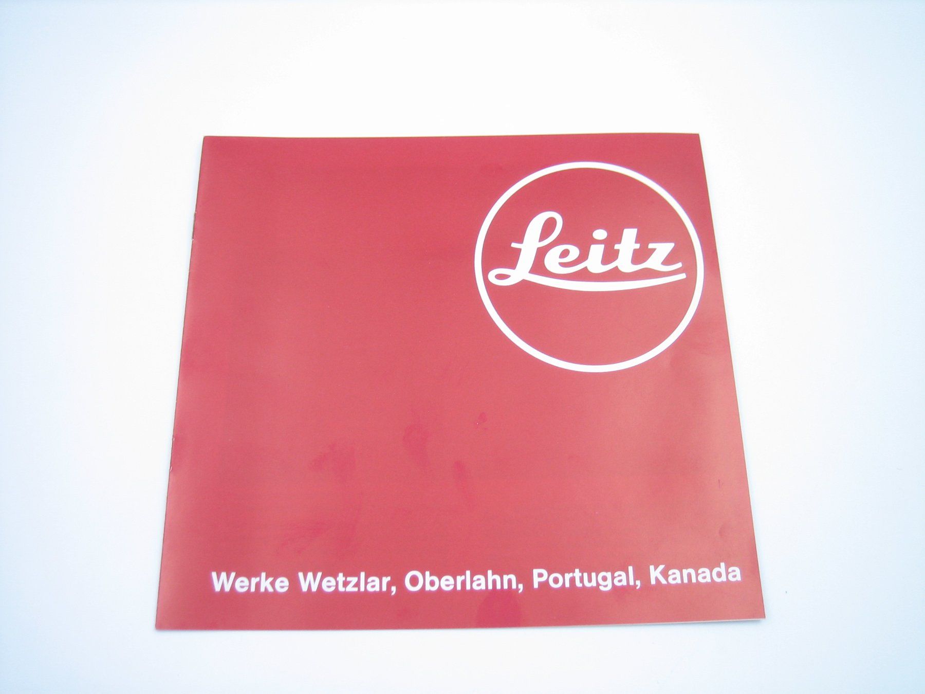Leica Dokumente: Leitz alter Prospekt/Katalog – Gebraucht aus Zürich von Tomi118