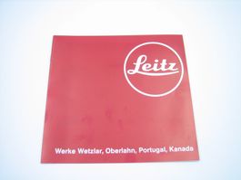 Leitz alter Prospekt/Katalog