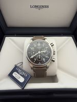 Montre chronographe Longines automatique avec boîte