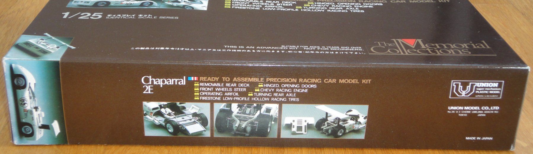 Modellautos: Union The Memorial Collections Chaparral 2E 1/25 – Neu (gemäss Beschreibung) aus Frümsen von Malibu69 7