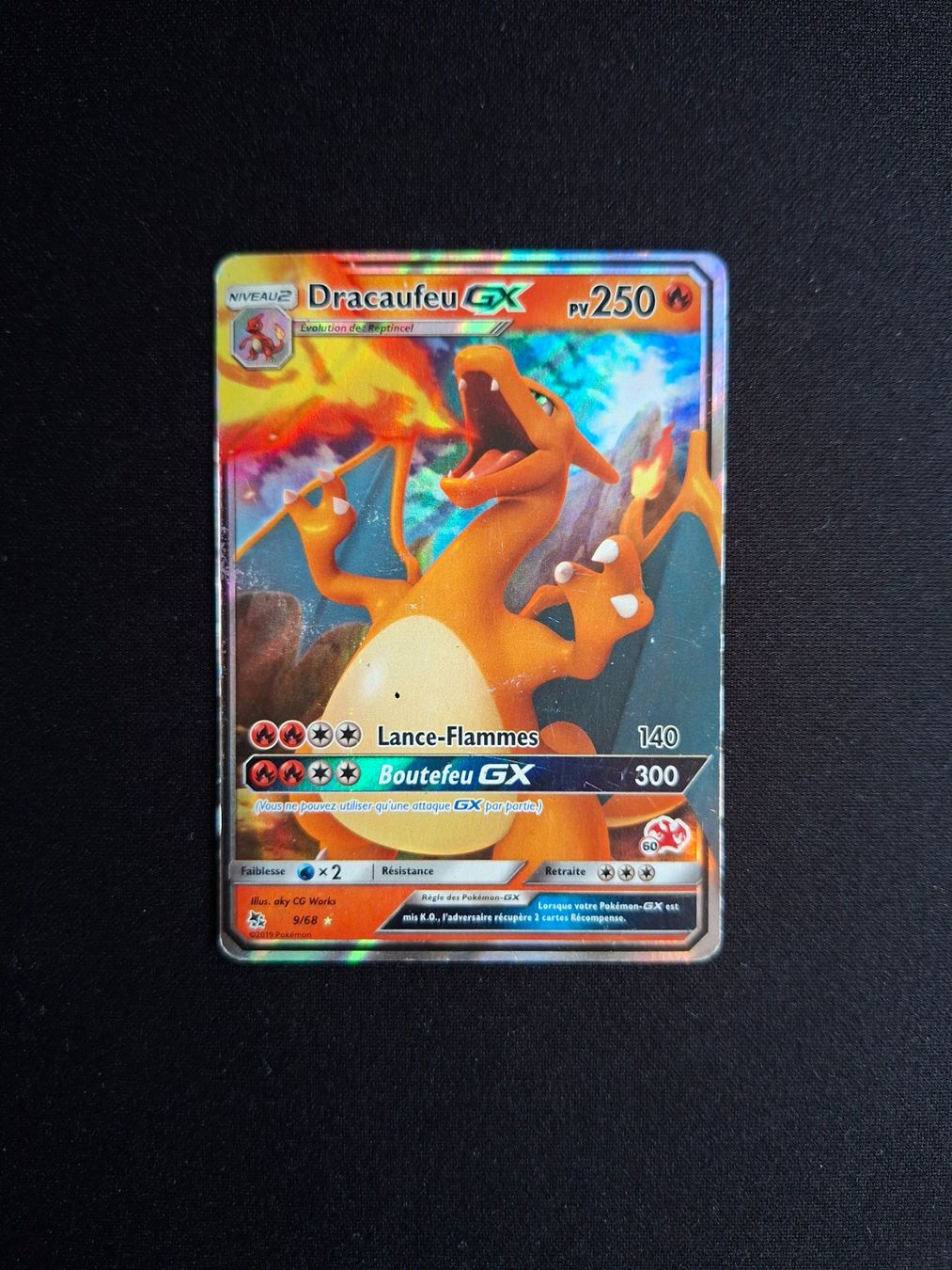Pokémon Sammelbilder & Trading cards: Pokémon Dracaufeu GX 9/68 - FR – Gebraucht aus Valeyres-sous-Rances von gegg
