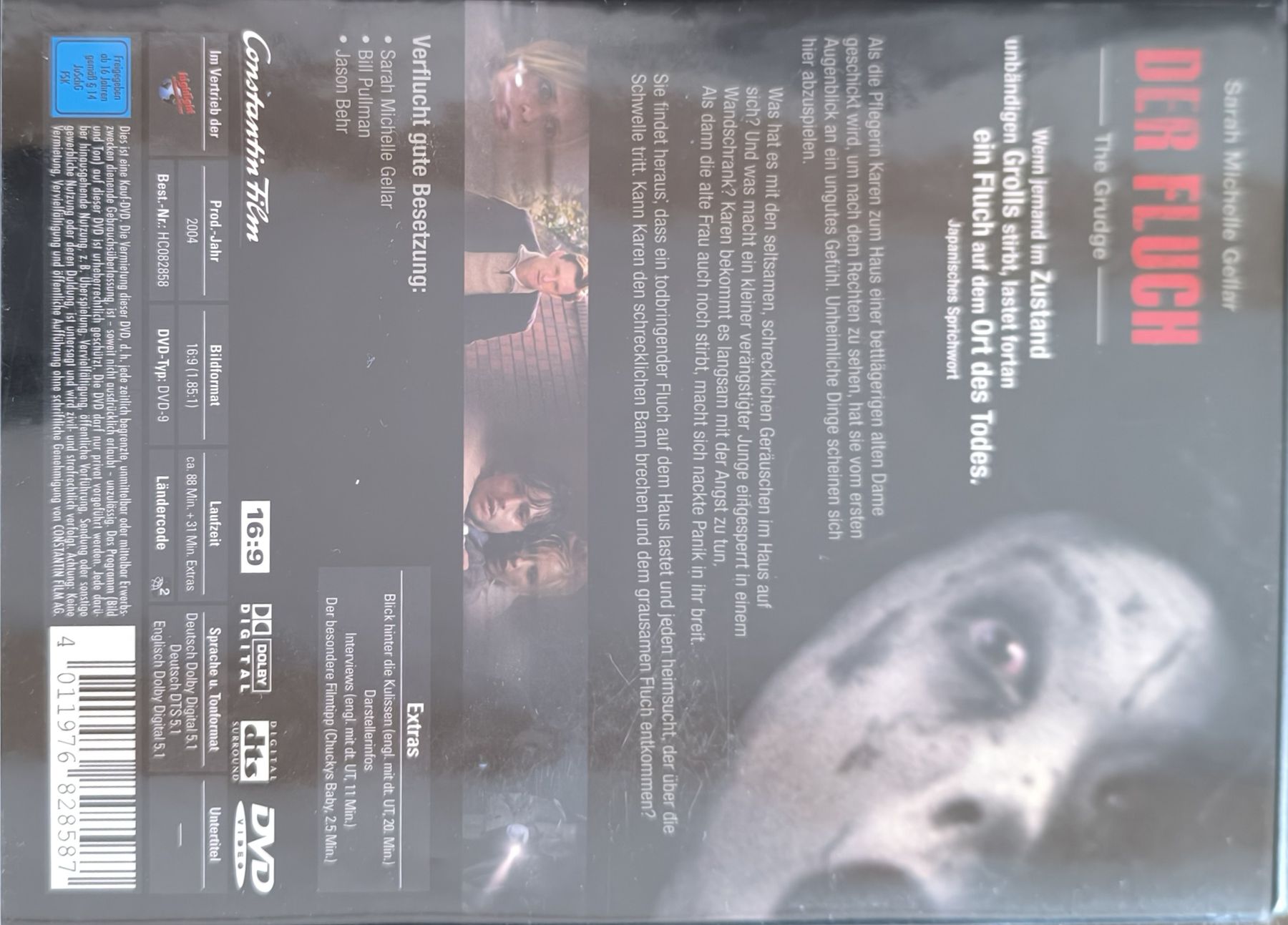 Tutti i DVDs: DVD Horrorfilm Der Fluch – Usato da St.Erhard venduto da himmelblau21 1
