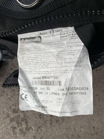 Stab/Gilet de plongée Aqualung Pro QD