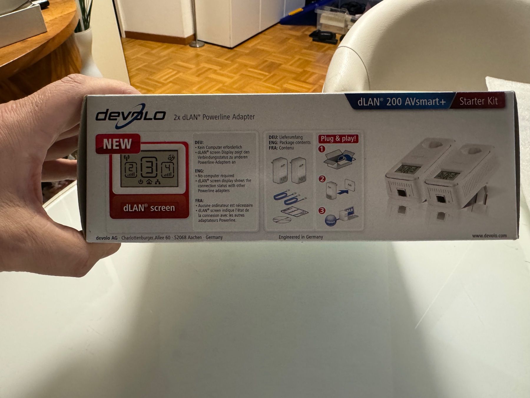 Devolo Unità & Adattatore: Devolo Powerline Starter Kit dLan 200 AVsmart+  *200Mbit/s – Usato da Schaffhausen venduto da vasco016 6